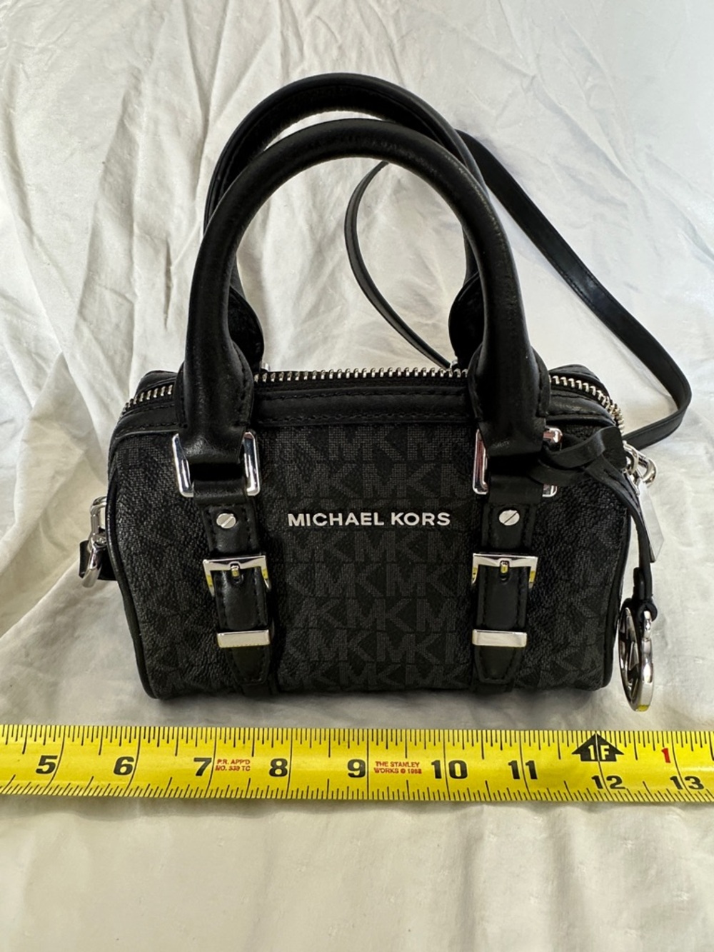 Michael Kors Black Signature Mini Satchel